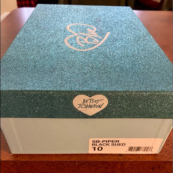 Betsey Johnson Shoes - Blue by Betsey Johnson black suede stilettos